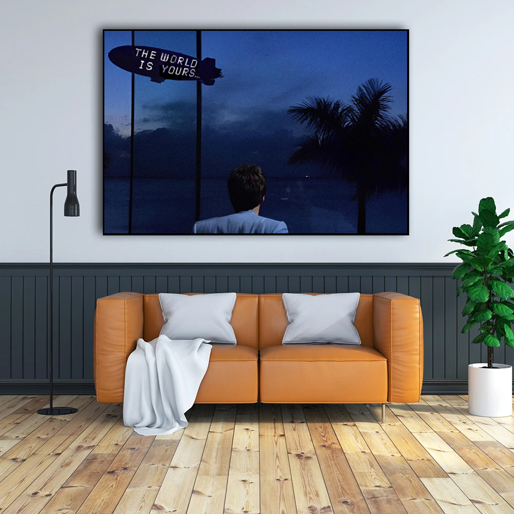 Scarface The World Is Yours Cl - огляд і ціна Interior Design Poster