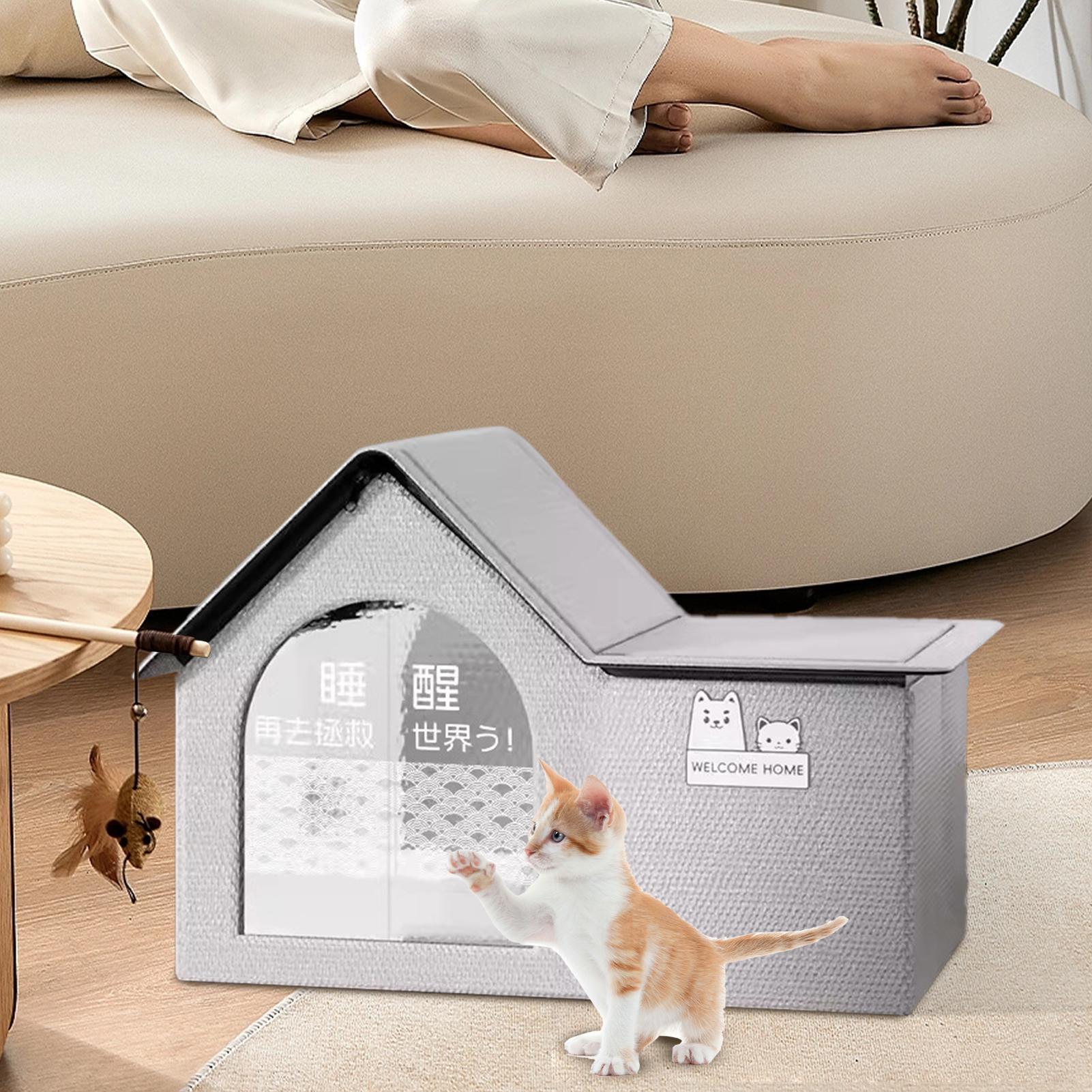 Indoor Cat Shelter Cooling Fol - огляд і ціна Interior Design Of House