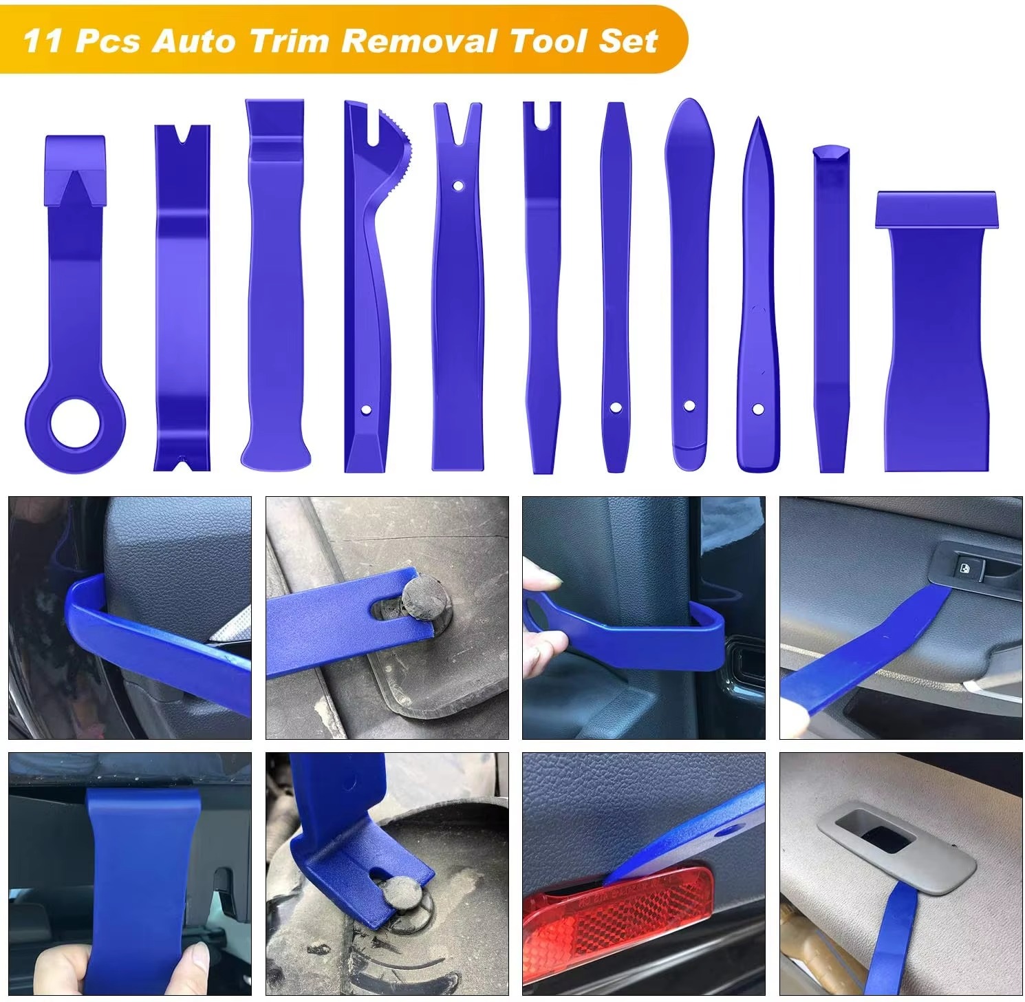 7/8/11/12Pcs Car Door Clip Car - огляд і ціна Interior Design Tools