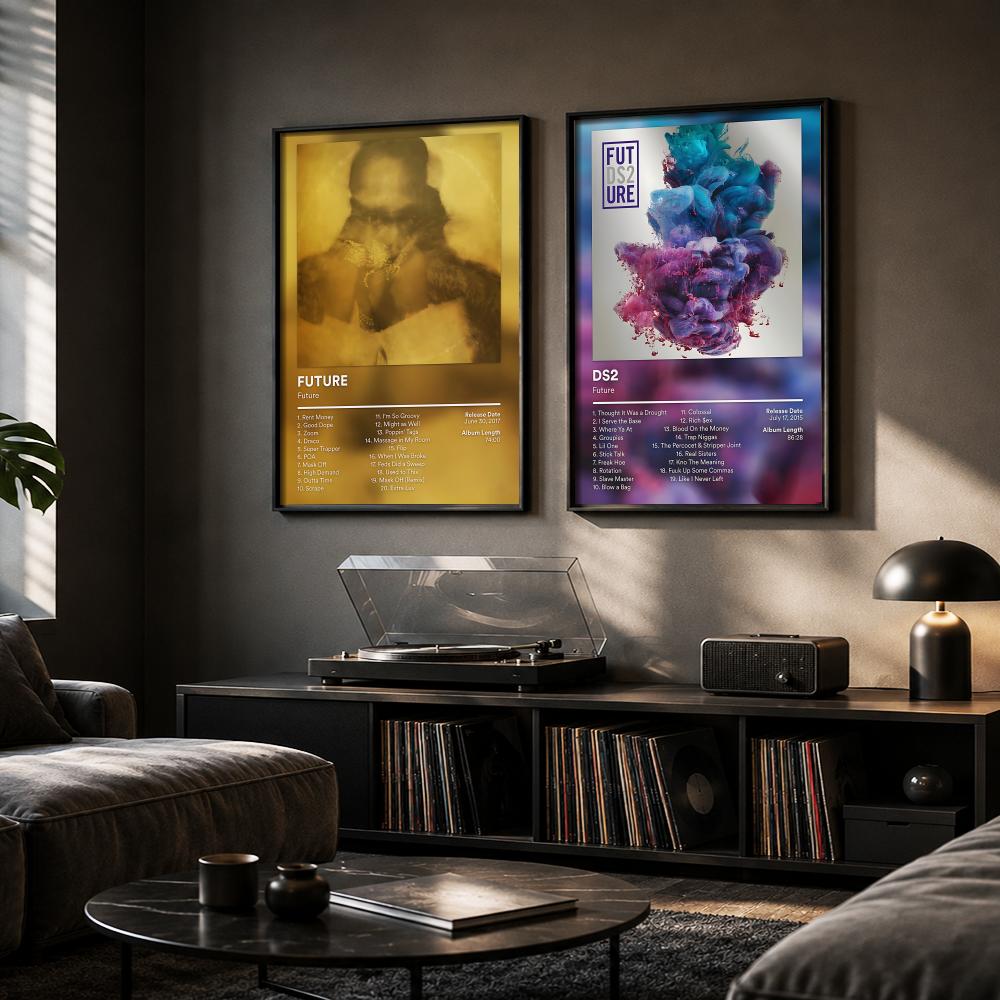 F-Future Rapper Album Painting - огляд і ціна Interior Design Poster