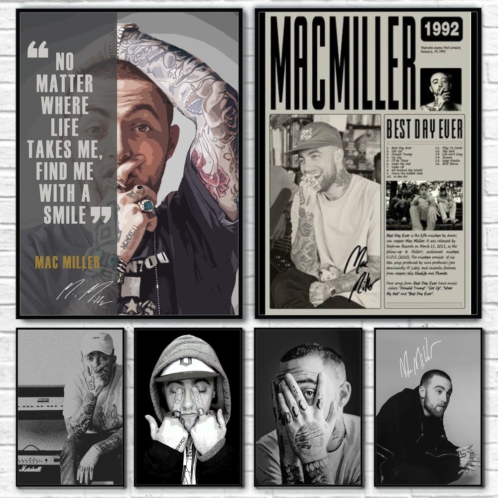 Rapper M-Mac Miller Poster Roo - огляд і ціна Interior Design Poster