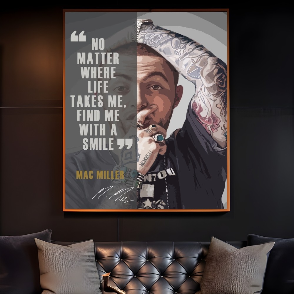Rapper M-Mac Miller Poster Roo - огляд і ціна Interior Design Poster