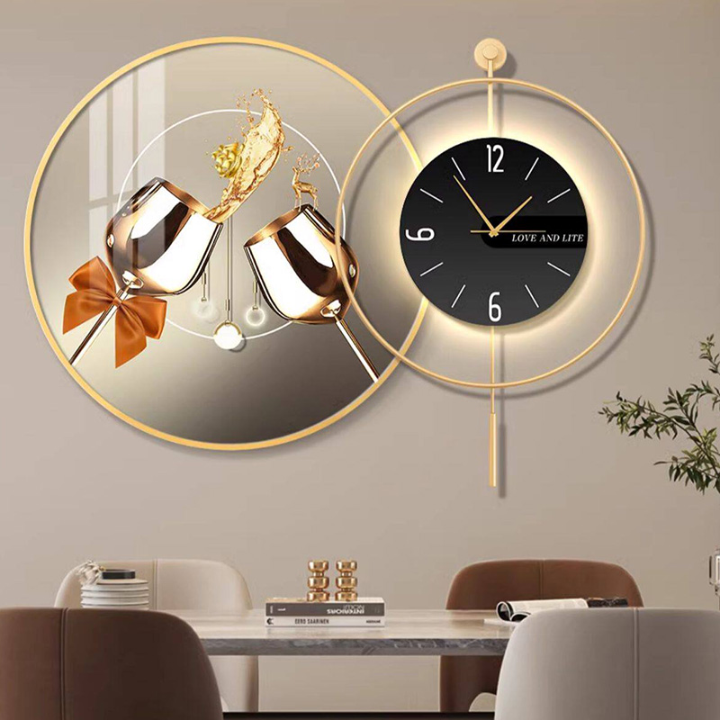 Led Art Mural Wall Watch Luxur - огляд і ціна Interior Design Vintage Modern