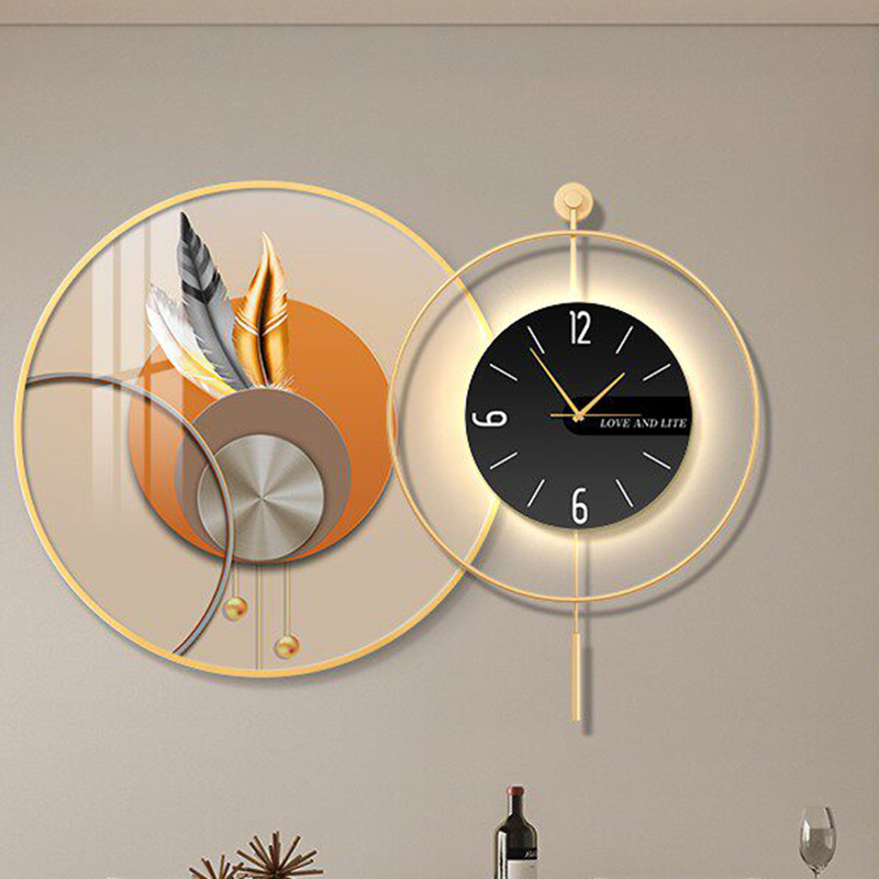 Led Art Mural Wall Watch Luxur - огляд і ціна Interior Design Vintage Modern