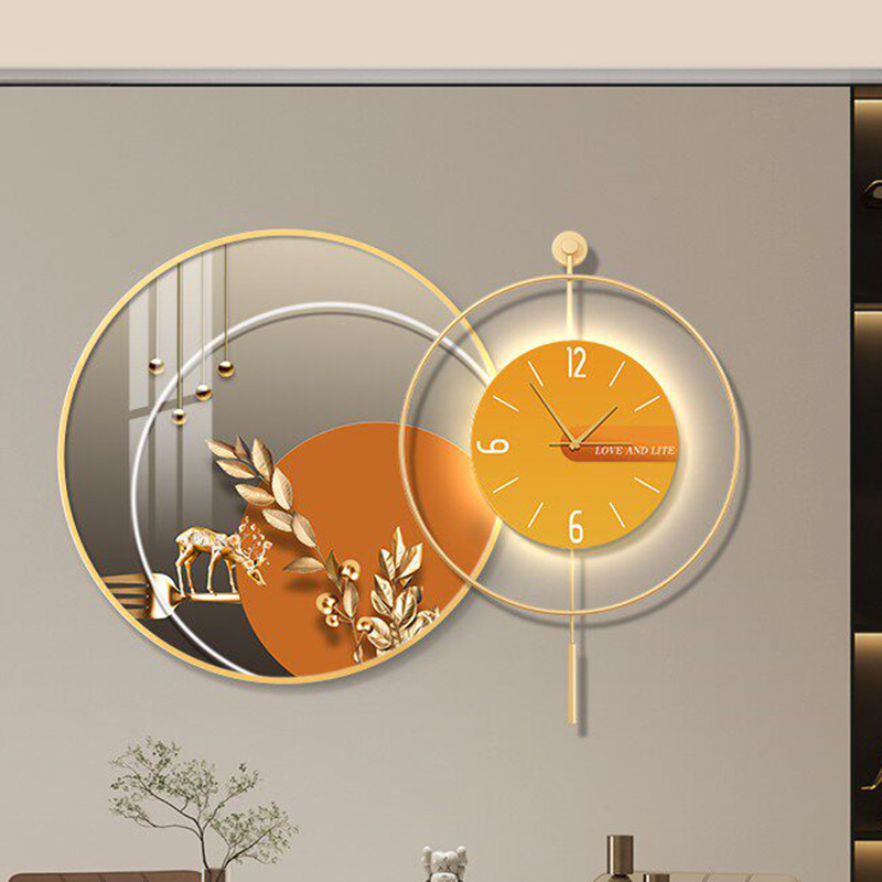 Led Art Mural Wall Watch Luxur - огляд і ціна Interior Design Vintage Modern