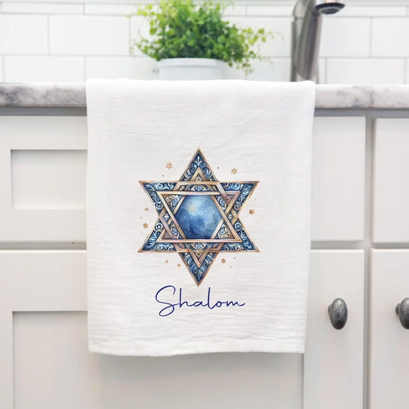 Hanukkah Kitchen Towel: Star o - огляд і ціна Interior Design Kitchen