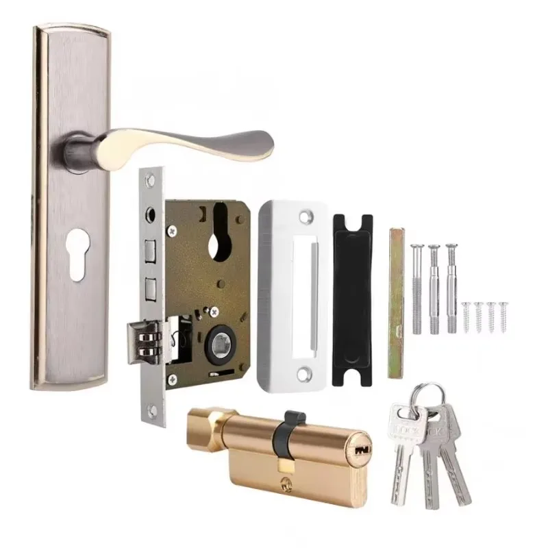 Gold Door Handle Lock Silent H - огляд і ціна Interior Design Kitchen