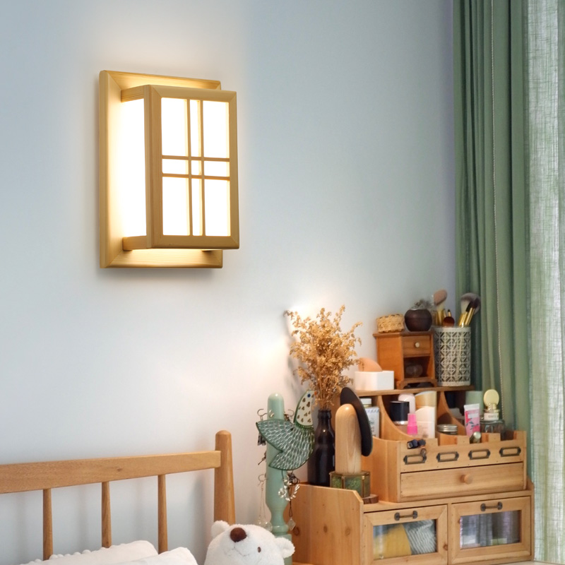 Japanese Style Wall Lamp Solid - огляд і ціна Interior Design Japan