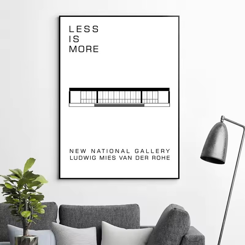 Classic Farnsworth House Bauha - огляд і ціна Interior Design Of House