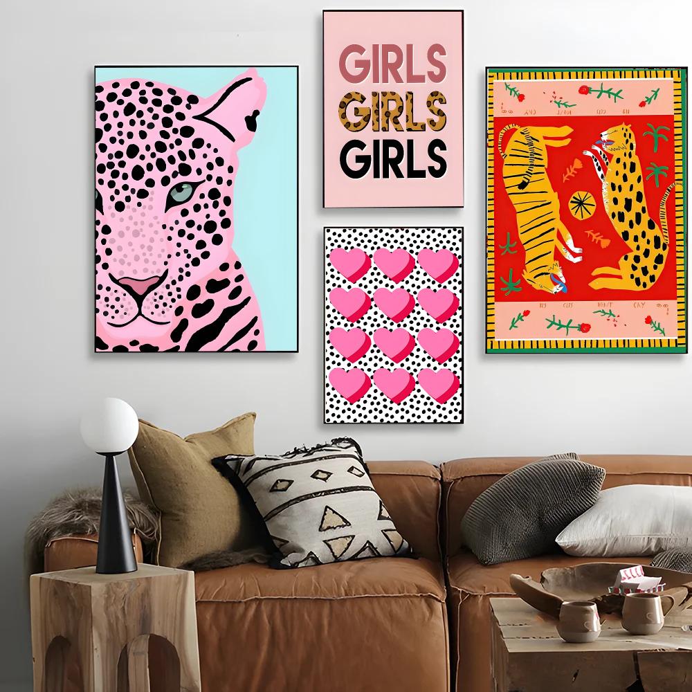 Colorful Art W-Wild Leopard Ti - огляд і ціна Interior Design Poster