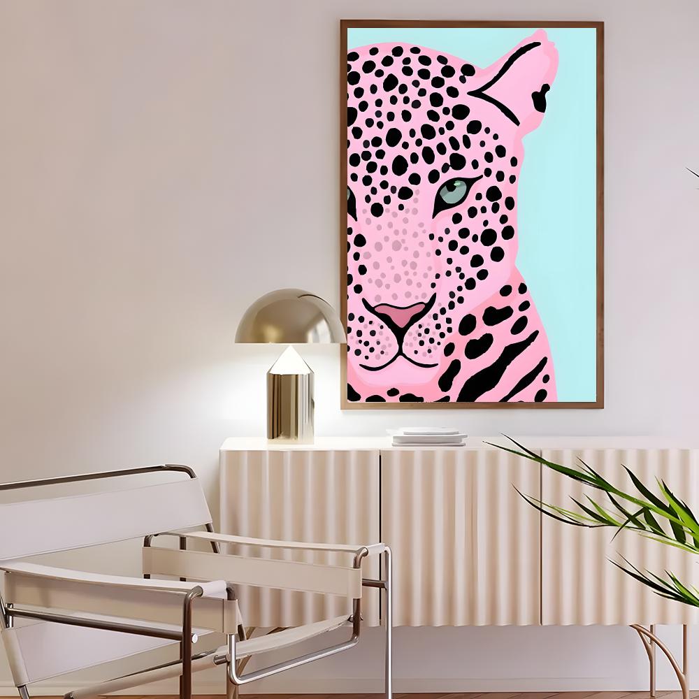 Colorful Art W-Wild Leopard Ti - огляд і ціна Interior Design Poster