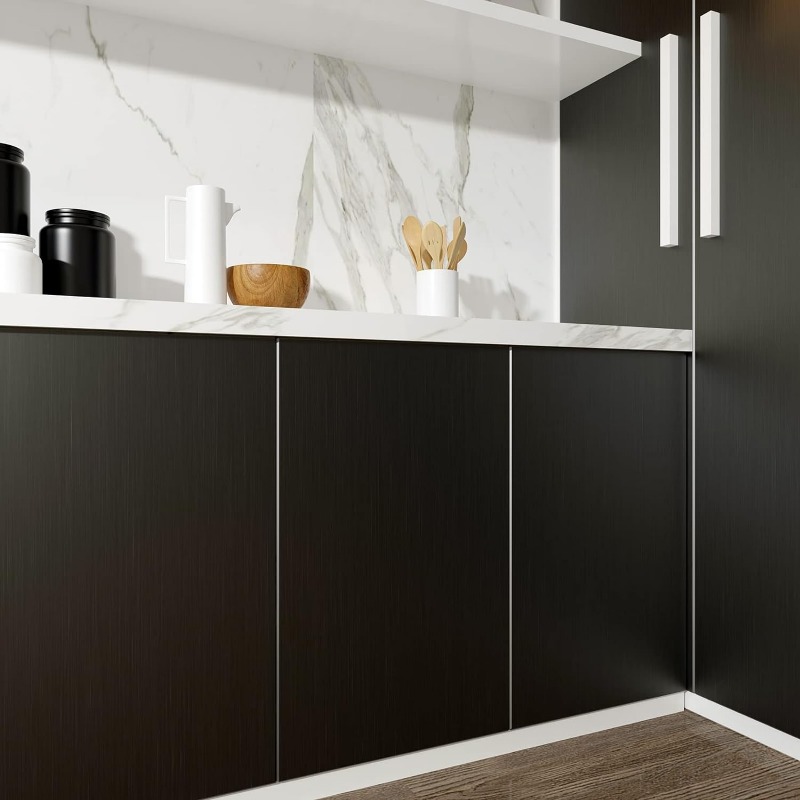 Metal Peel and Stick Wallpaper - огляд і ціна Interior Design Kitchen