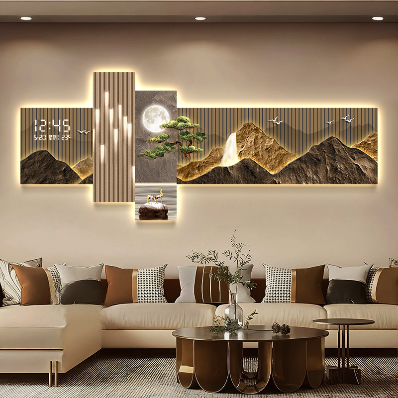 Living Room Bedroom Wall Clock - огляд і ціна Interior Design Vintage Modern