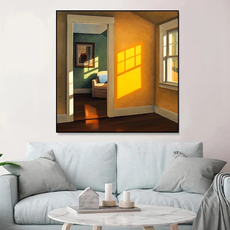 Nordic Window Outside Landscap - огляд і ціна Interior Design Poster