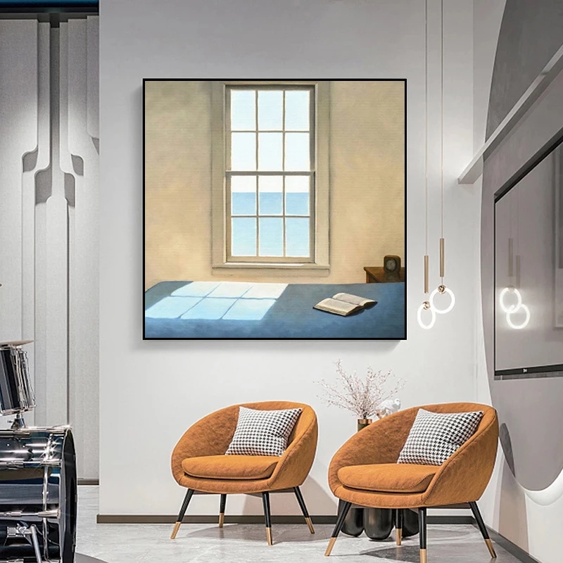 Nordic Window Outside Landscap - огляд і ціна Interior Design Poster