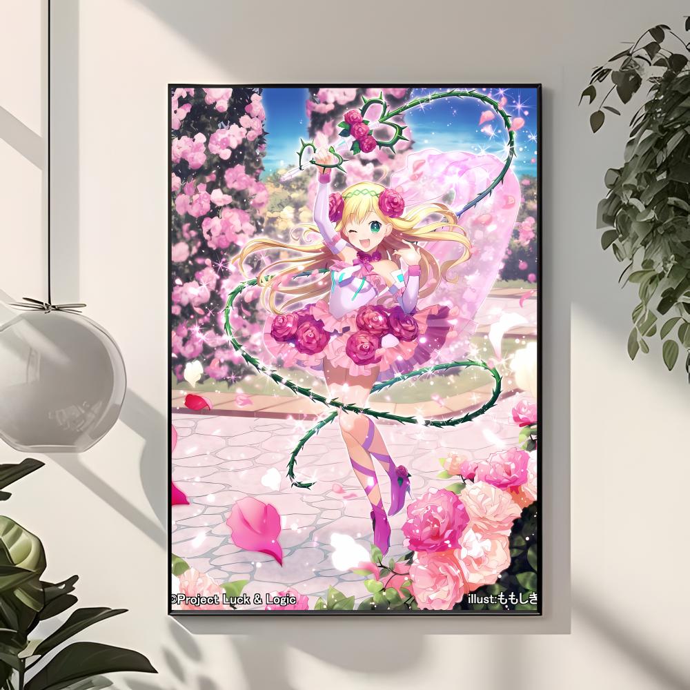 Magical Card Game H-Hina Logic - огляд і ціна Interior Design Poster