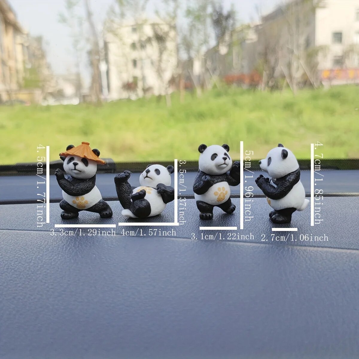 4pcs/set Panda Design Car Orna - огляд і ціна Interior Design Of House