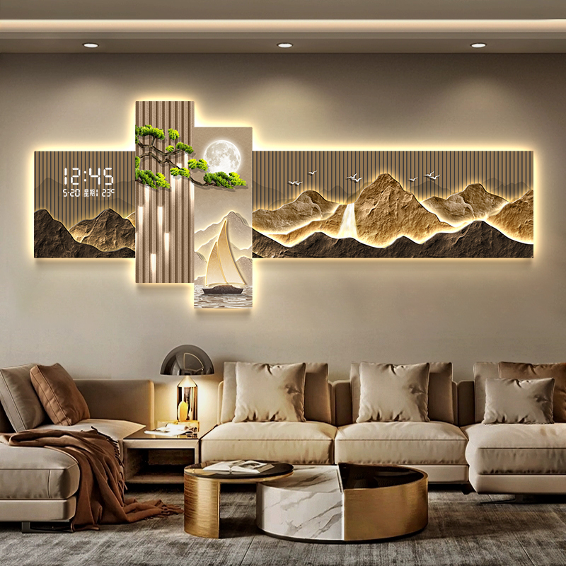 Living Room Bedroom Wall Clock - огляд і ціна Interior Design Vintage Modern