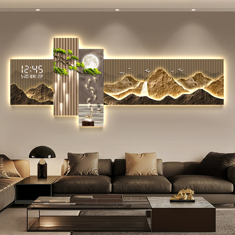 Living Room Bedroom Wall Clock - огляд і ціна Interior Design Vintage Modern