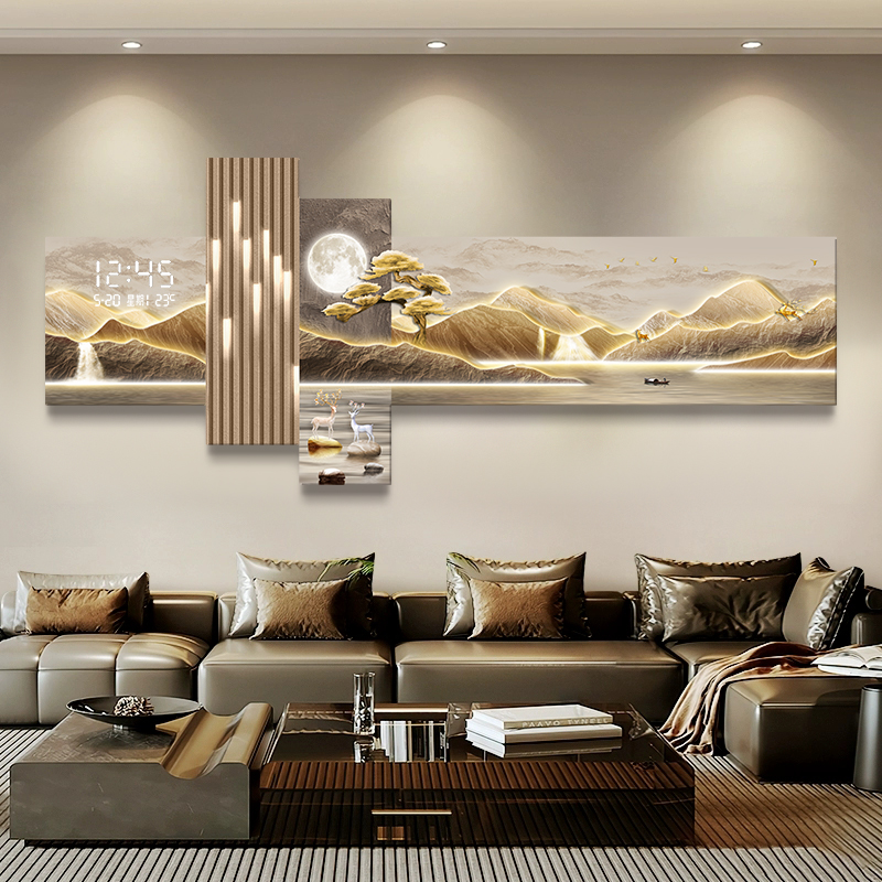 Living Room Bedroom Wall Clock - огляд і ціна Interior Design Vintage Modern