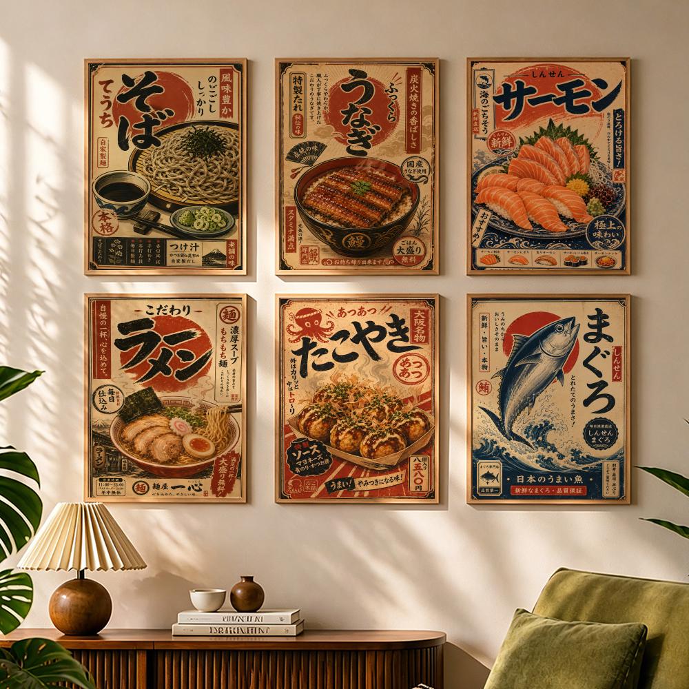 Vintage Japanese Fish Sushi La - огляд і ціна Interior Design Japan
