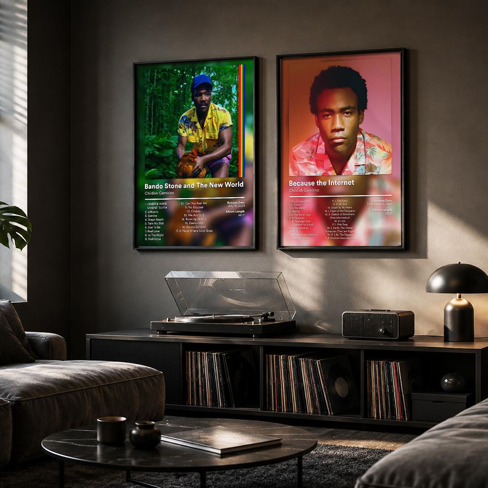 C-Childish Gambino Music Album - огляд і ціна Interior Design Poster