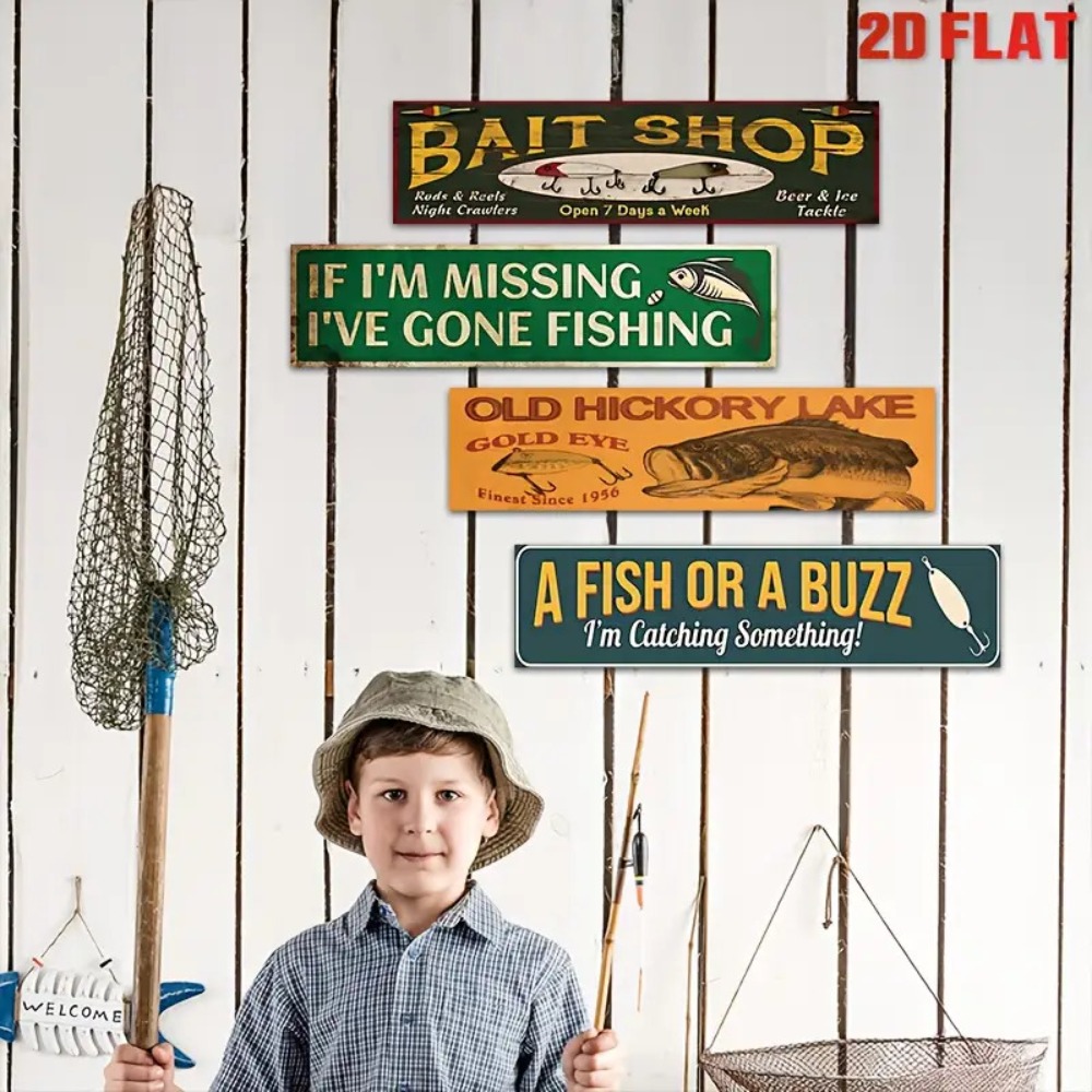 2D Flat Metal Fishing Theme Wa - огляд і ціна Interior Design Of House