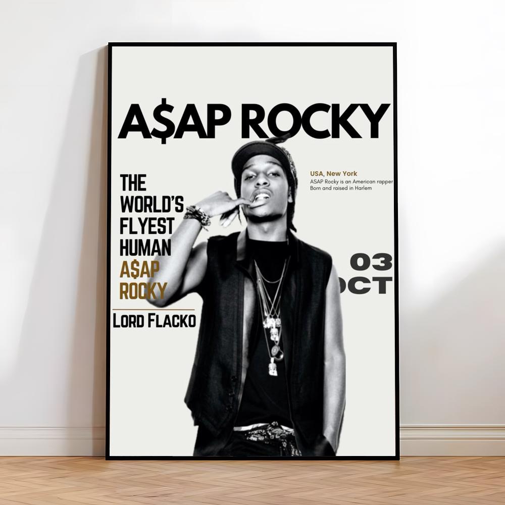 A-AP Rocky A-ASAP Rap album Pa - огляд і ціна Interior Design Poster