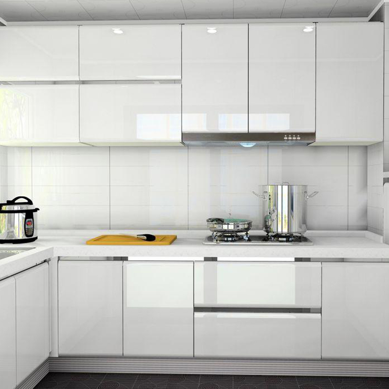 Paint Glossy White Cabinets Wa - огляд і ціна Interior Design Kitchen