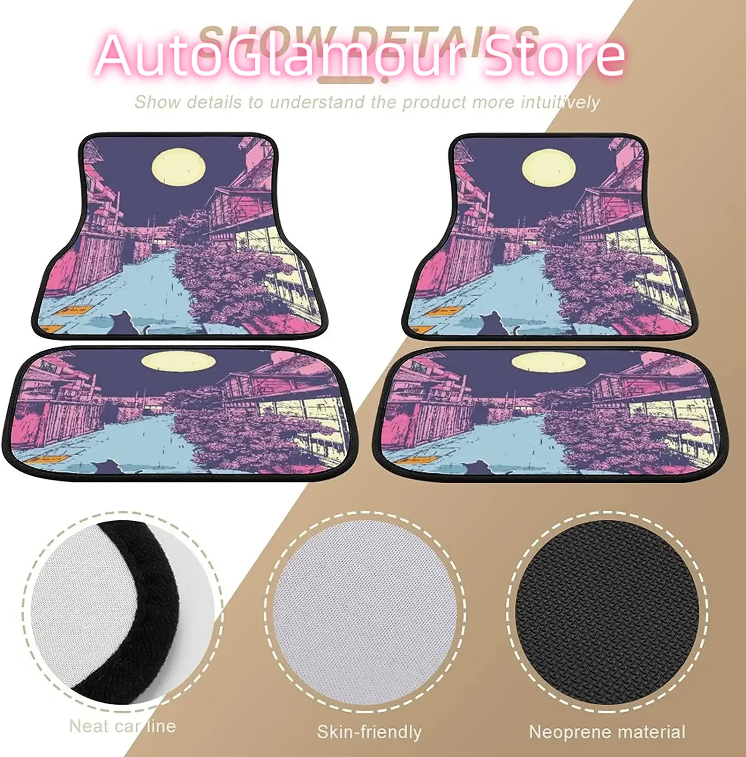 Kawaii Cat Vaporwave Japan Car - огляд і ціна Interior Design Japan