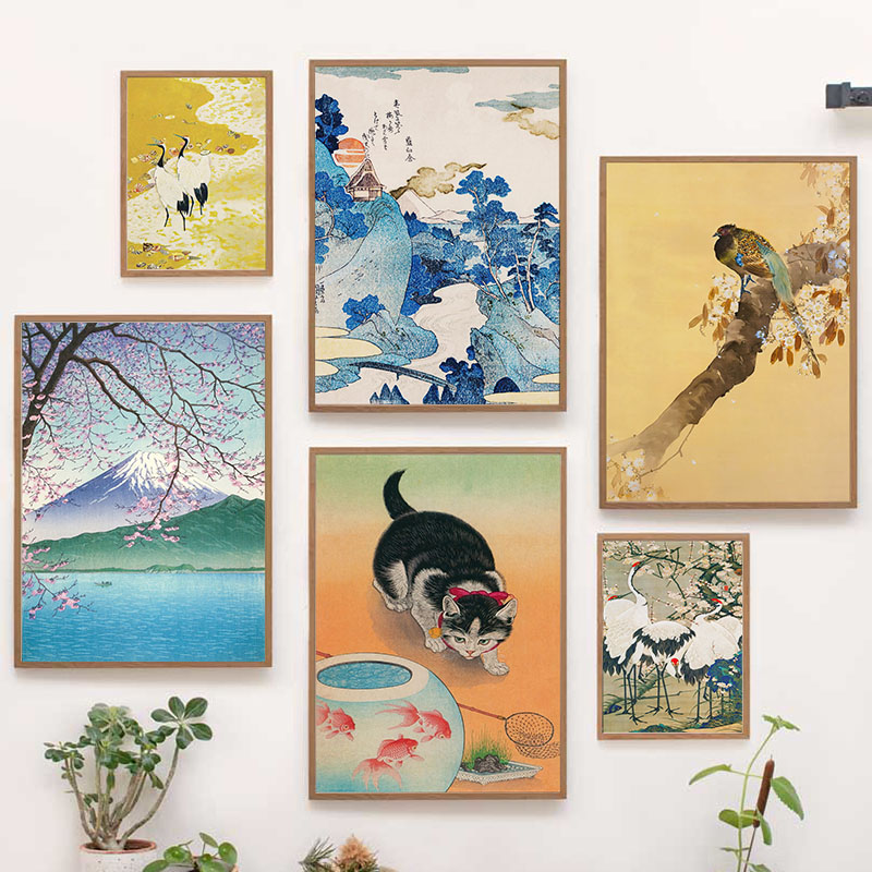 Japanese Katsushika Hokusai Ca - огляд і ціна Interior Design Japan